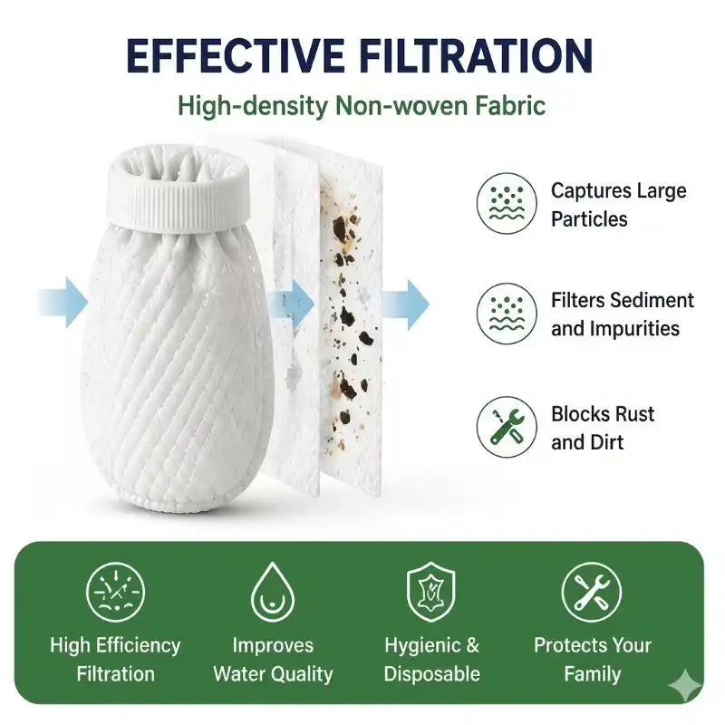 Tap Water Filter Cotton Bag