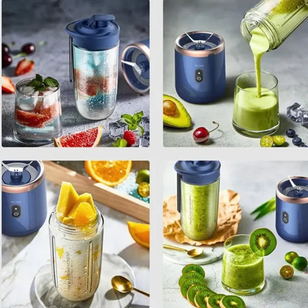 Multifunction Portable Juice Maker With cup (USB Rechargeable)