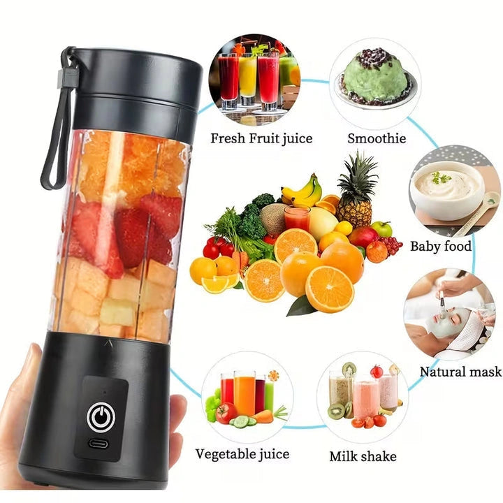 Mini Portable USB Electric Blender & Fruit Juicer