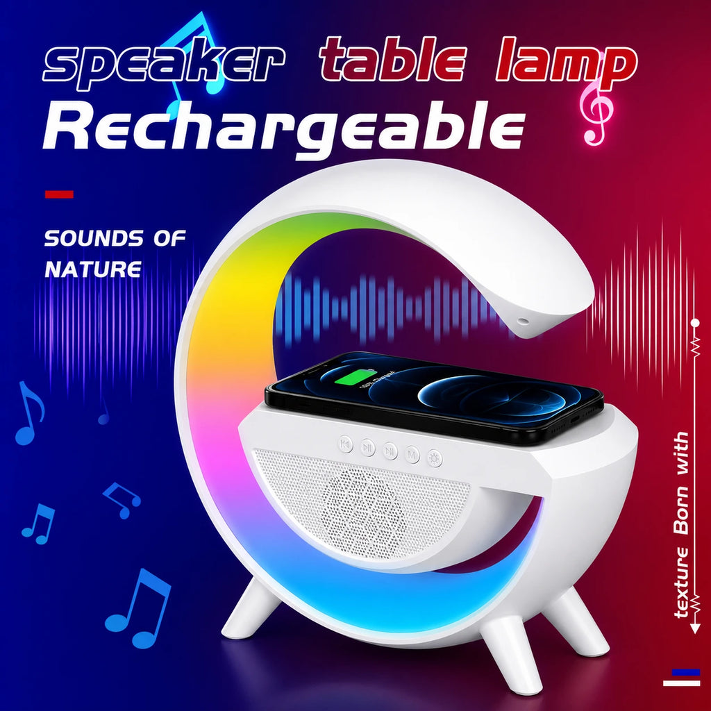 G Shaped Rgb Light Table Lamp