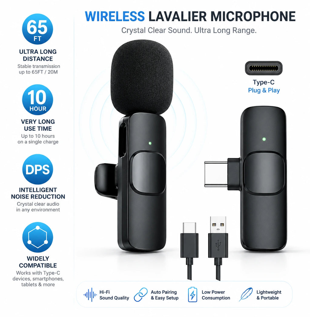K8 Collar Wireless Microphone