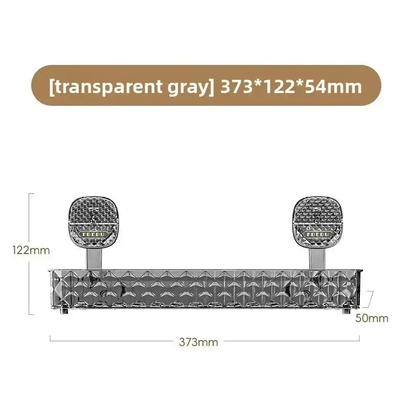 Luxury Suction Bathroom Shelf with Hooks
