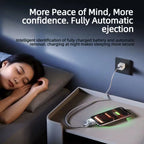 Smart AutoPop AI Charger – 140W Fast Charging
