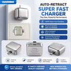 Smart AutoPop AI Charger – 140W Fast Charging
