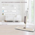 Spray Mop System with Microfiber Pads Reusable Flat Mop