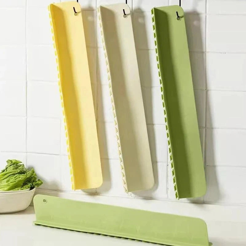 Silicone Kitchen Sink Water Splash Guard Washing Basin Anti-splash Stopper