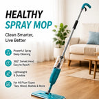 Spray Mop System with Microfiber Pads Reusable Flat Mop